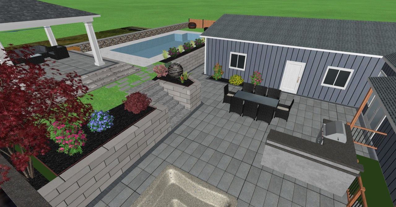 3D Landscape Design project photo 10