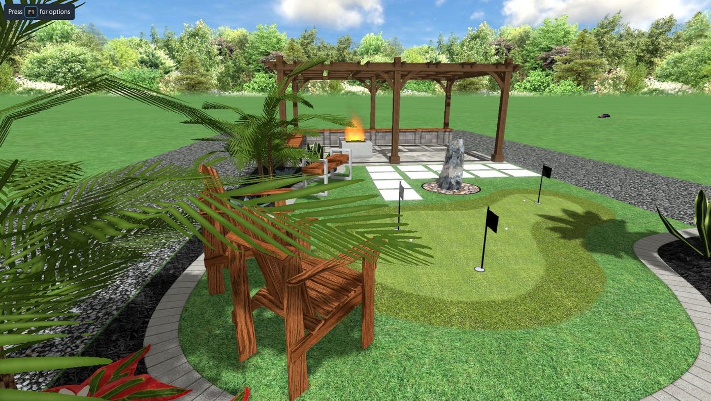 3D Landscape Design project photo 12