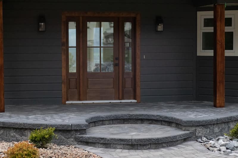 Paver Pathways & Walkways project by Kalagan Outdoor Design