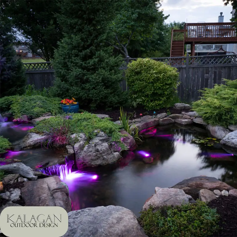 Outdoor Lighting project by Kalagan Outdoor Design