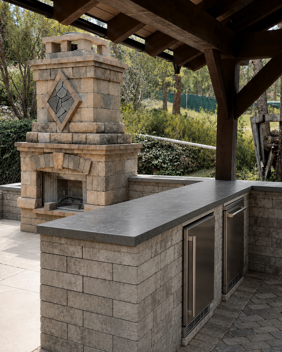 Outdoor Kitchens in Kelowna, BC project by Kalagan Outdoor Design