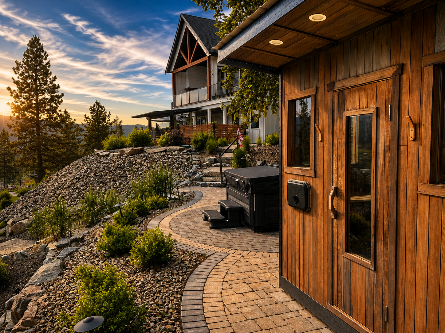 Permeable Paver Driveways project by Kalagan Outdoor Design