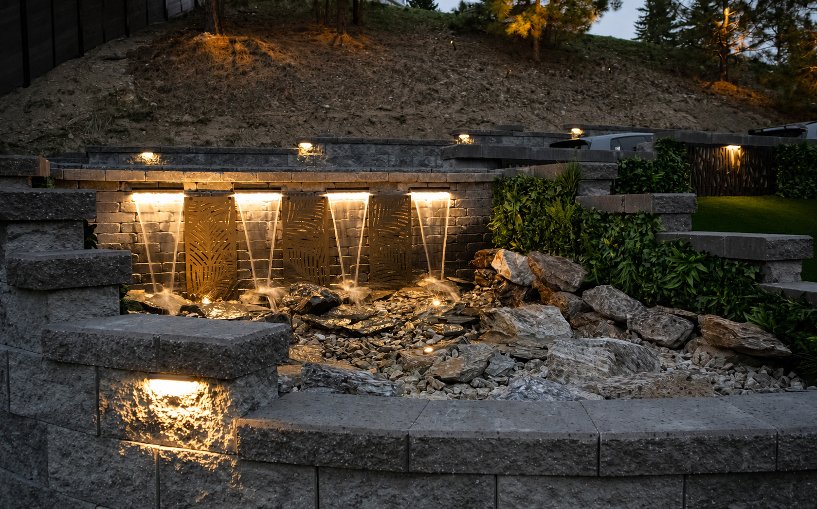 Pool Building in Upper Mission, Kelowna project by Kalagan Outdoor Design