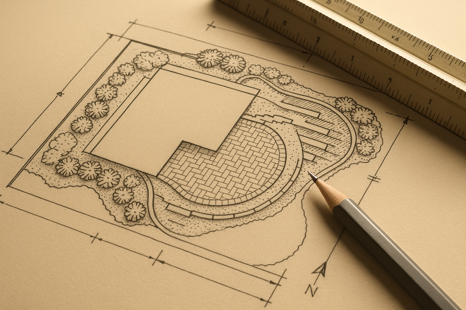 3D Landscape Design in Kelowna project by Kalagan Outdoor Design