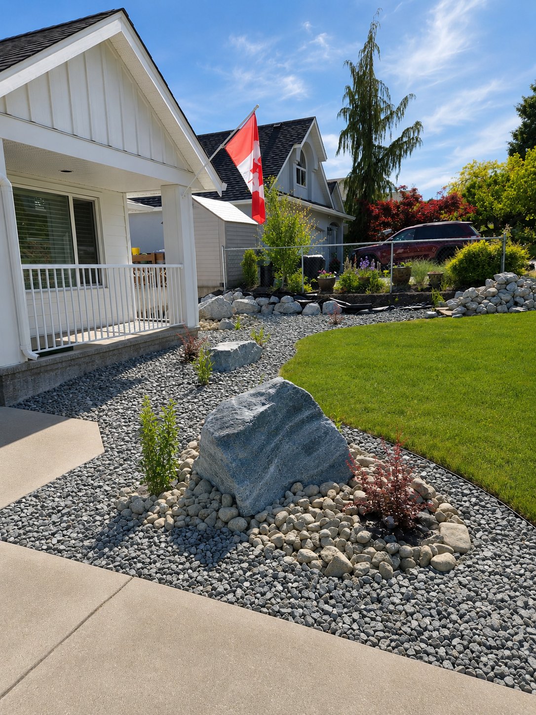 Retaining wall remediation at the Retaining Wall Remediation project by Kalagan Outdoor Design