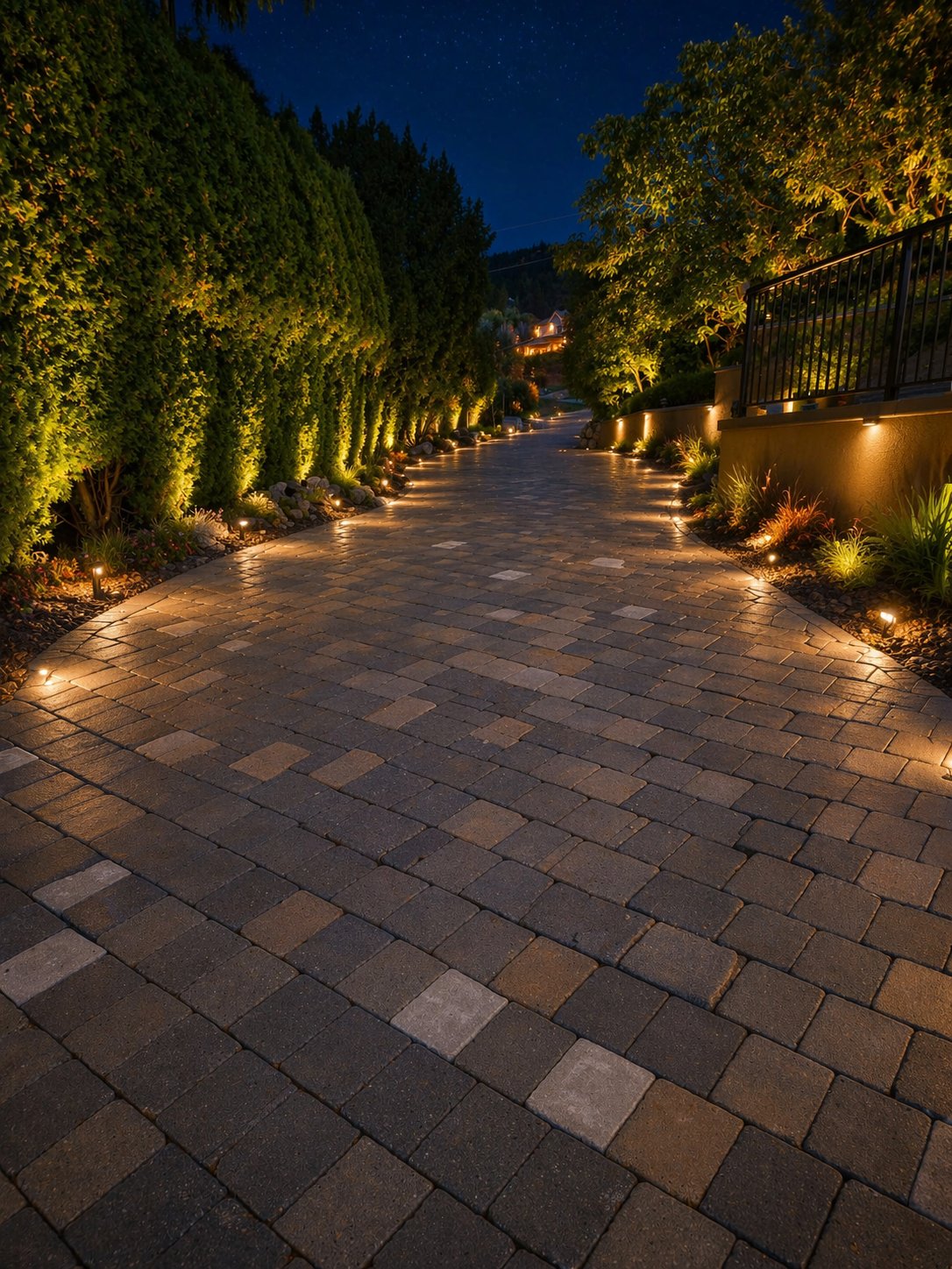 Paver patio at the Urban Kelowna Paver Patio project by Kalagan Outdoor Design