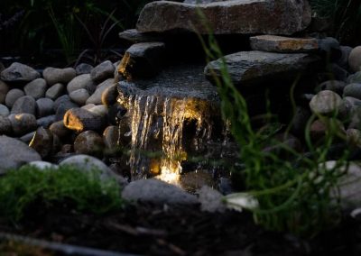 Kalagan OutDoor Design waterfall with lighting