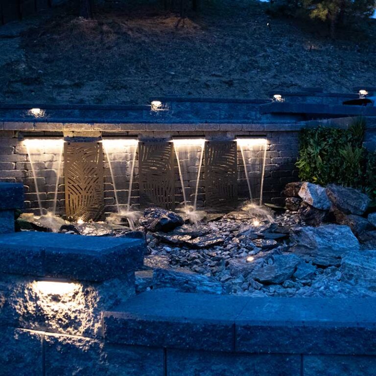 Kalagan-Outdoor-Design-waterfall-with-custom-iron-grills